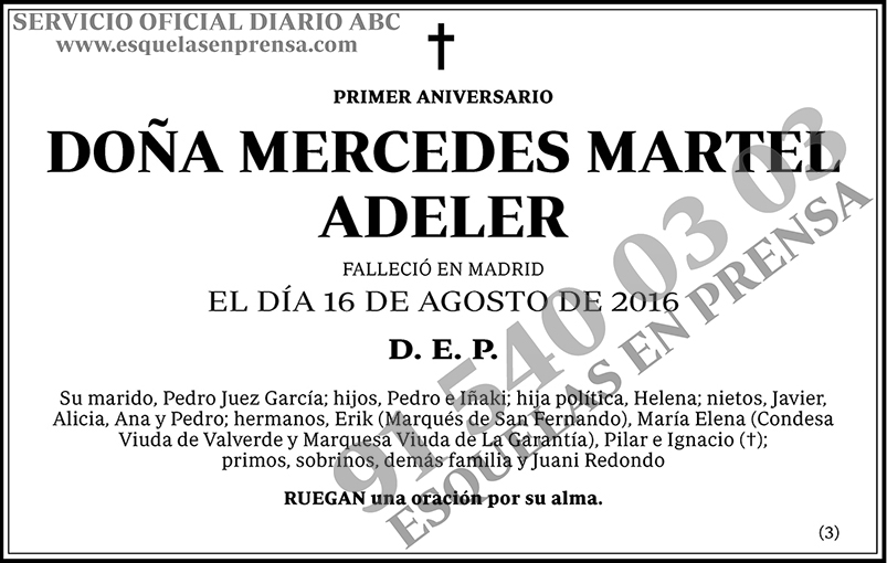 Mercedes Martel Adeler